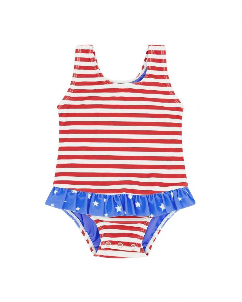NEW FEATHER 4 ARROW girls sun babe one piece swimsuit in red
